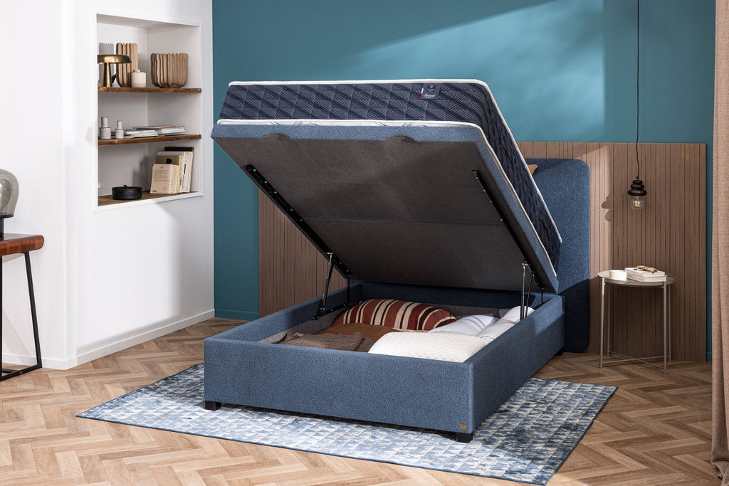 Truhenbett mit Stauraum