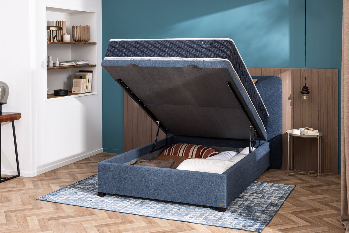 Truhenbett mit Stauraum